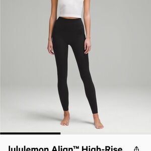 Lululemon High-Rise 28’ Leggings w/ Pockets